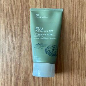 ❤️ The Face Shop Jeju Volcanic Lava Pore Scrub Foam 150ml/5 fl oz. New